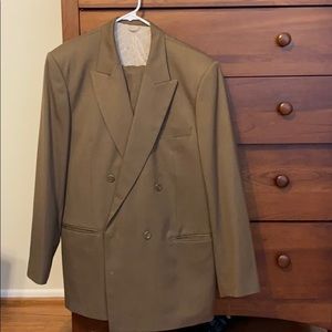 Giorgio armani brown suit